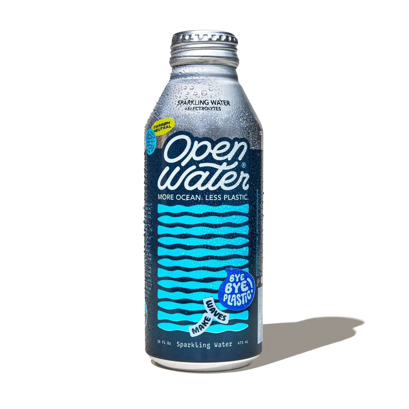 Open Water Sparkling Aluminum Bottle