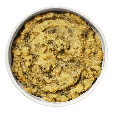 Side Roasted Eggplant Dip