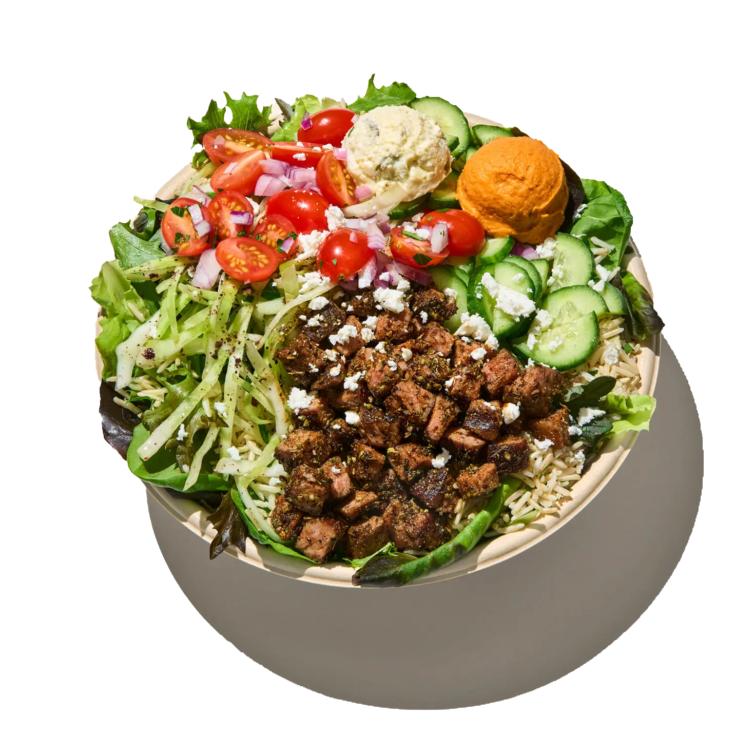 Steak + Harissa Bowl